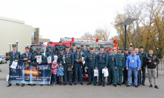 Открытое первенства среди подразделения Абаканского пожарно-спасательного гарнизона